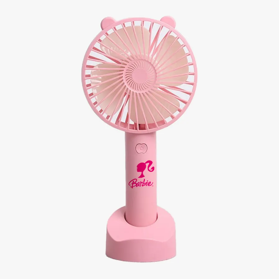 Mini Desk Fan with Cell Phone Holder and Lightup Message 4