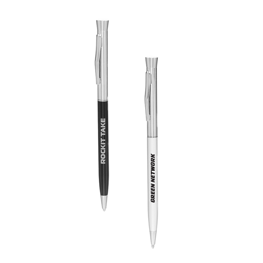 Slim Metal Hotel Pens 3