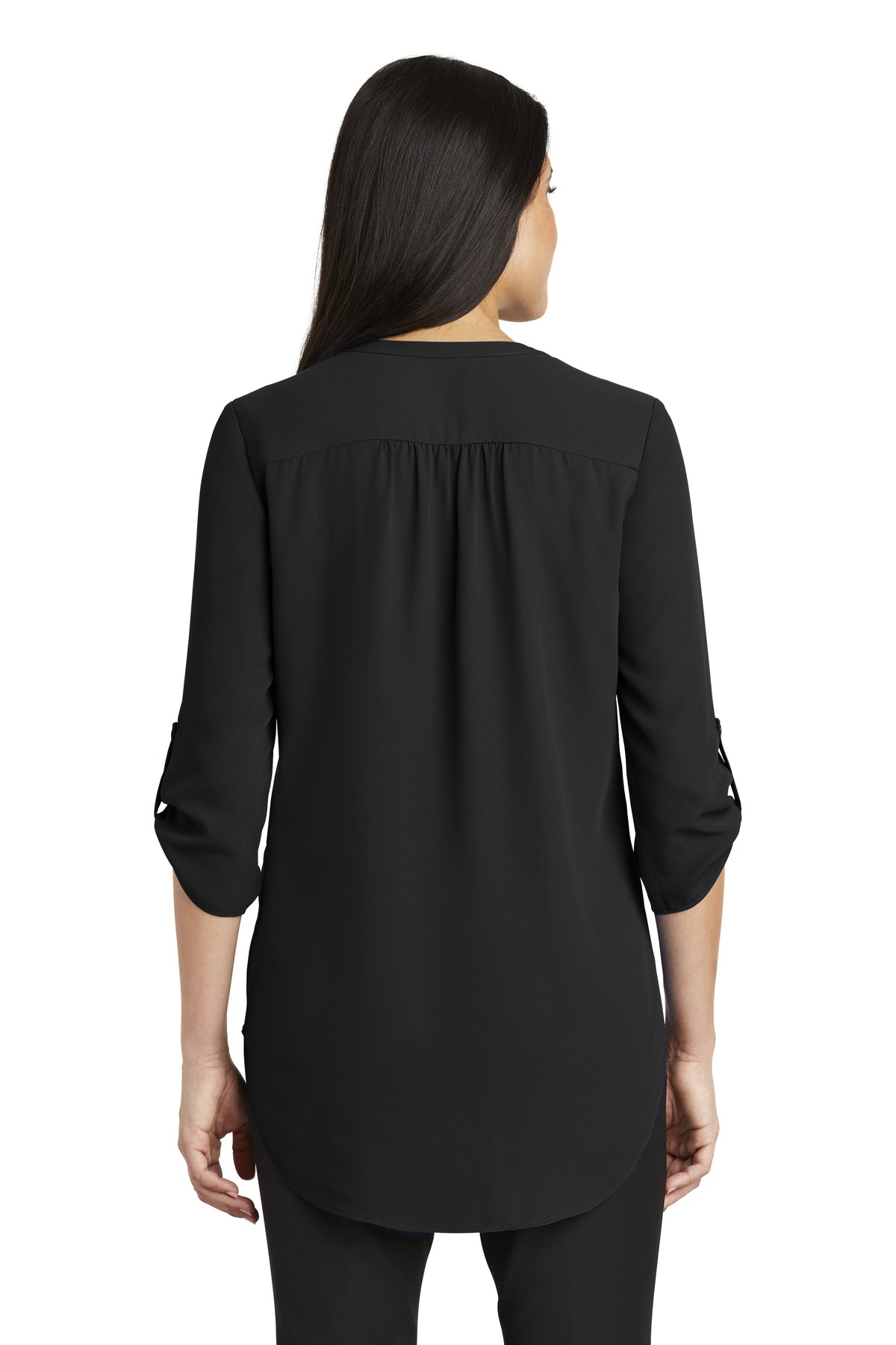 Women's 3/4-Sleeve Tunic Blouse