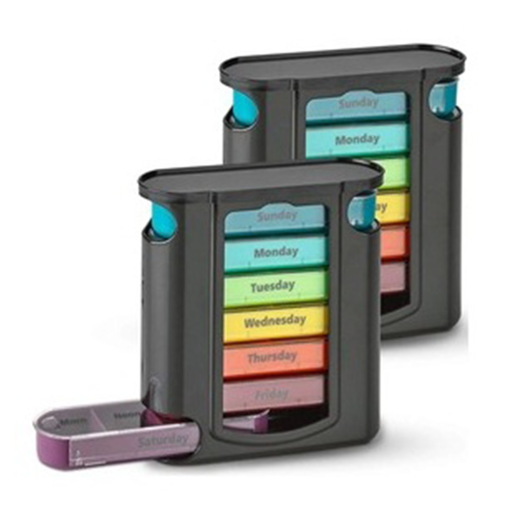 Weekly 7 Daily Drawer Type Pill Dispenser Case 3