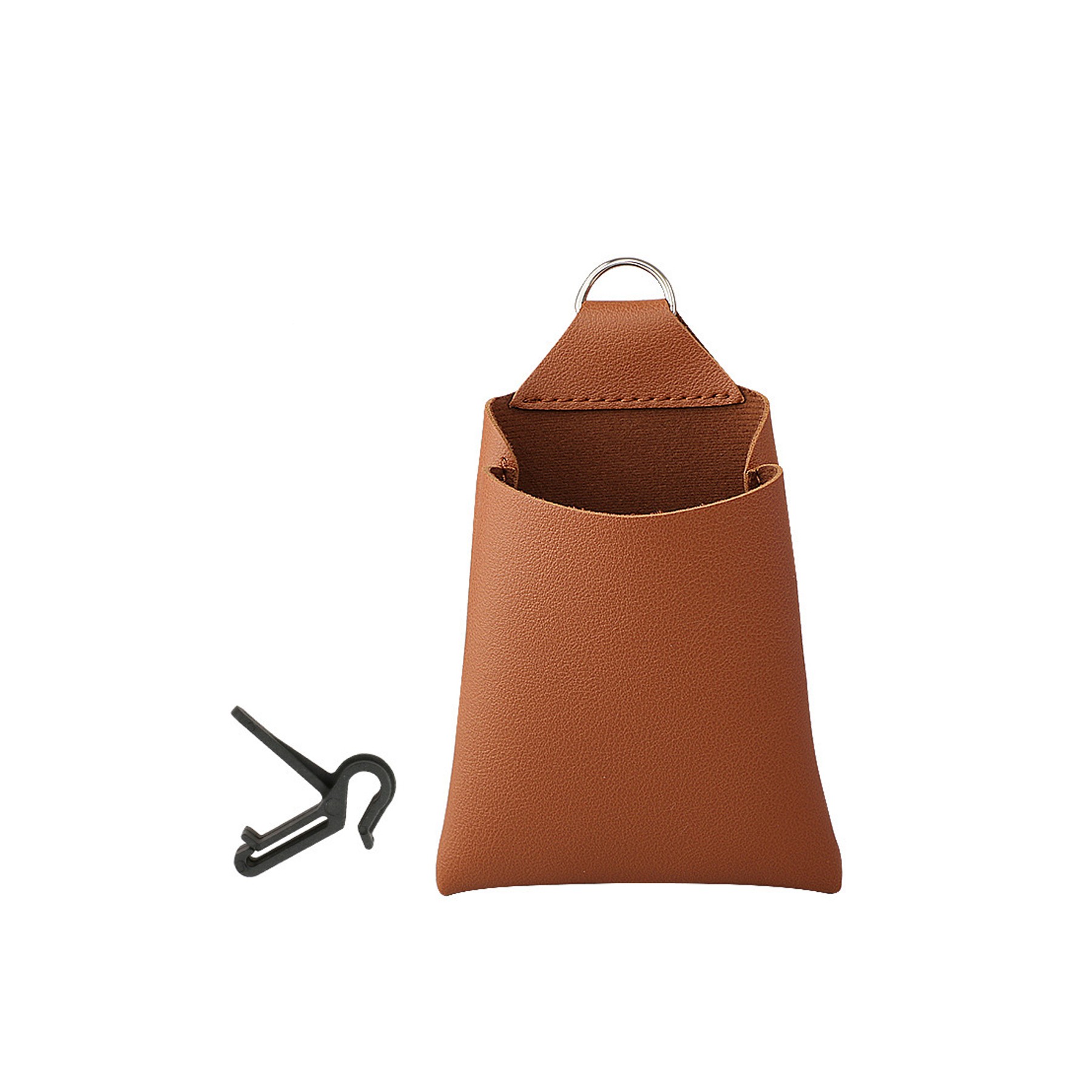 Car Air Vent Leather Storage Bag 5
