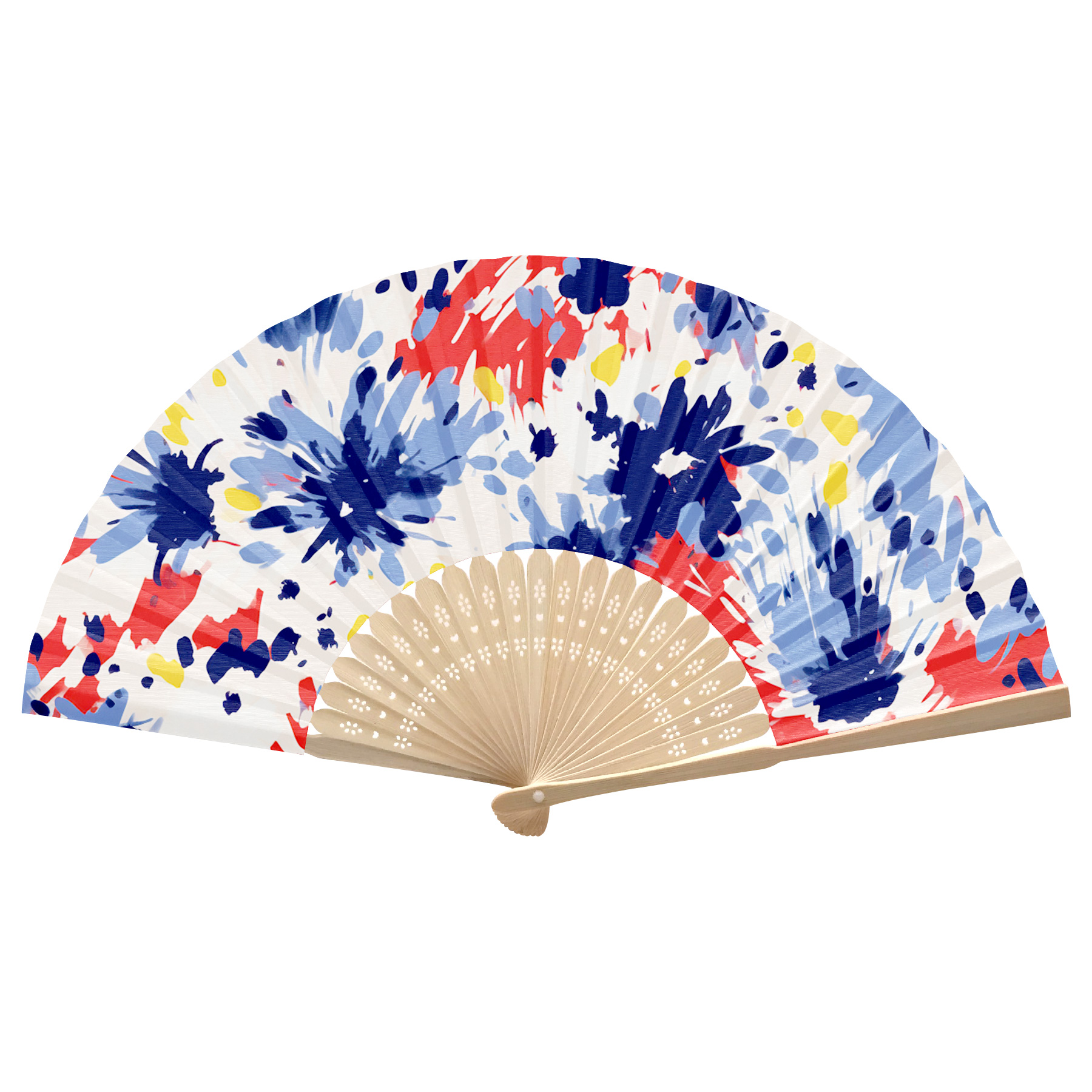 Foldable Bamboo Fan 26