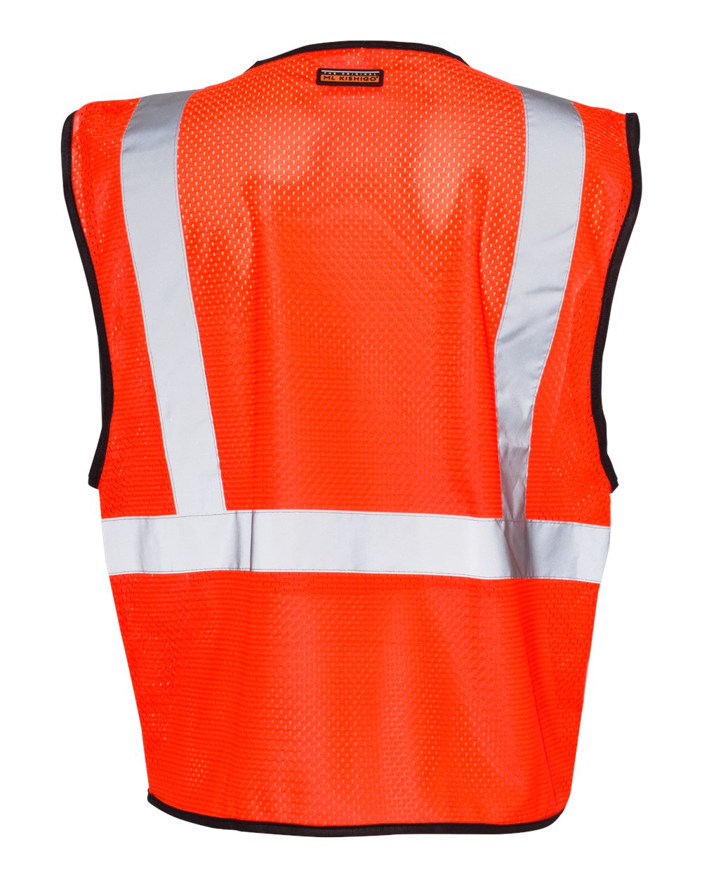Single Pocket Zipper Mesh Class 2 Vest