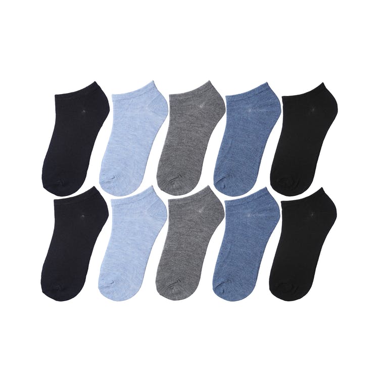 Girls' Ankle Socks - Low Cut 10 Pack 4 Colors Size 6-8 2