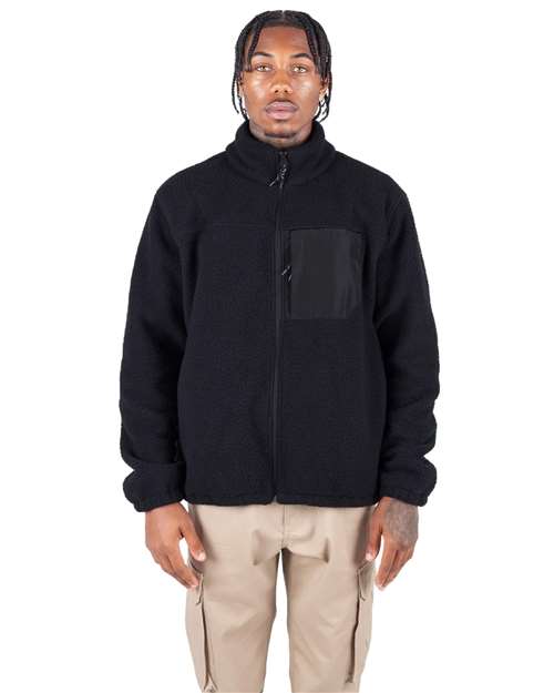 Unisex Sherpa Jacket - SHSJ 4