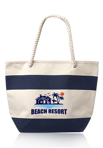 Striped Canvas Tote Bags 2