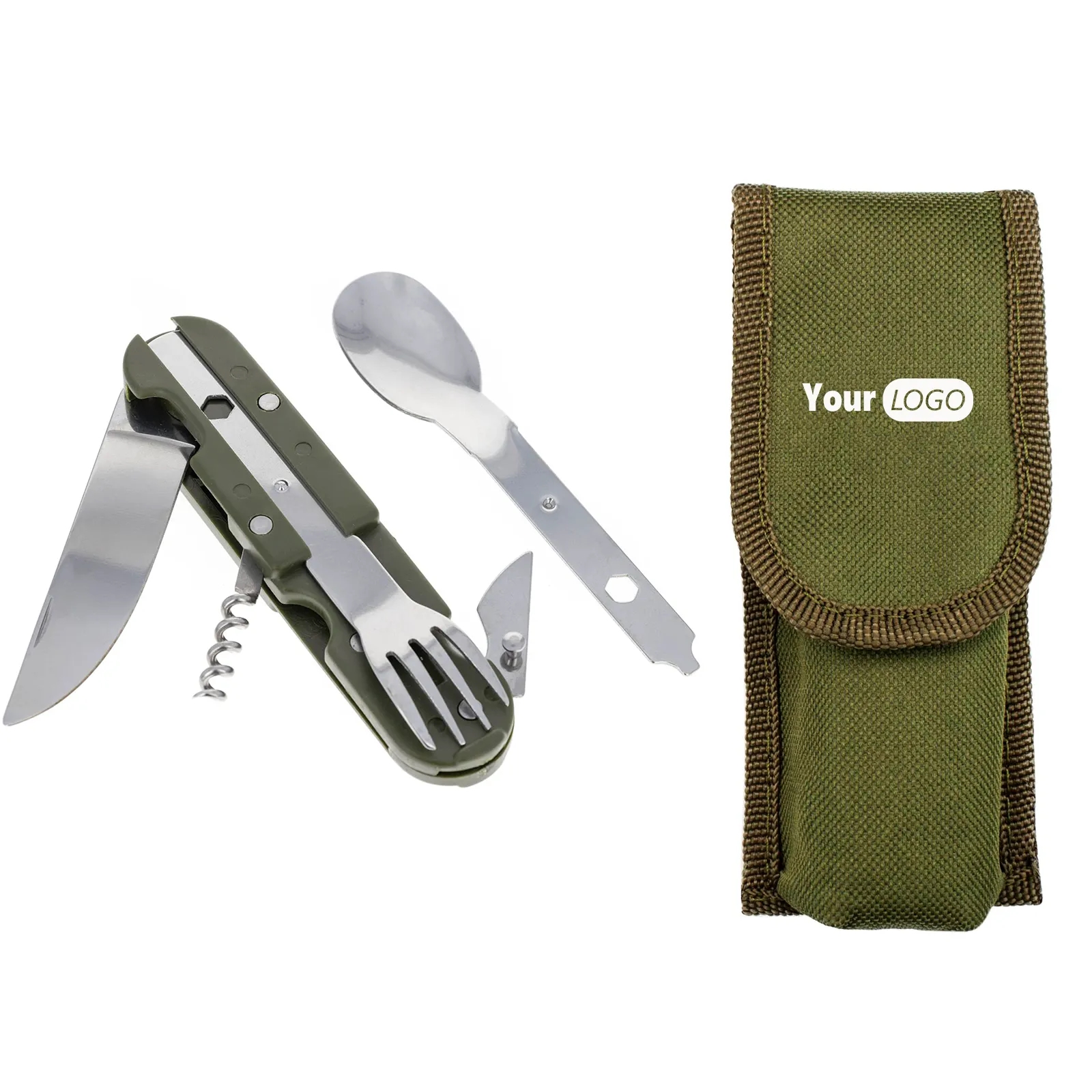 Stainless Steel Pocket Knife Fork Spoon Diner 2