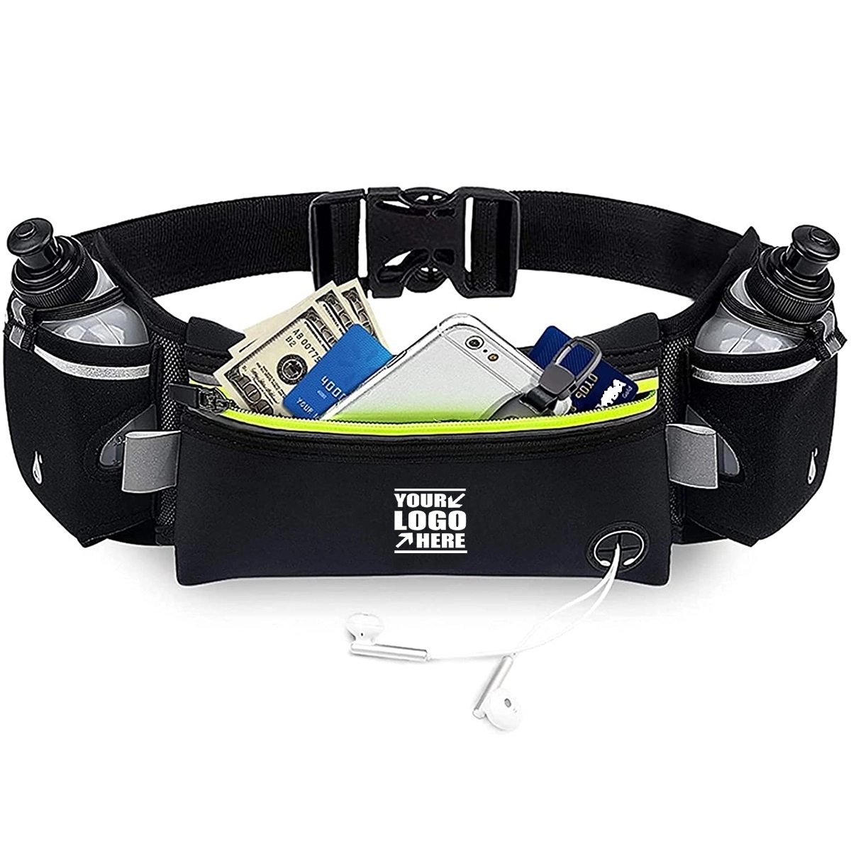 Running Belt With Water Bottle 5