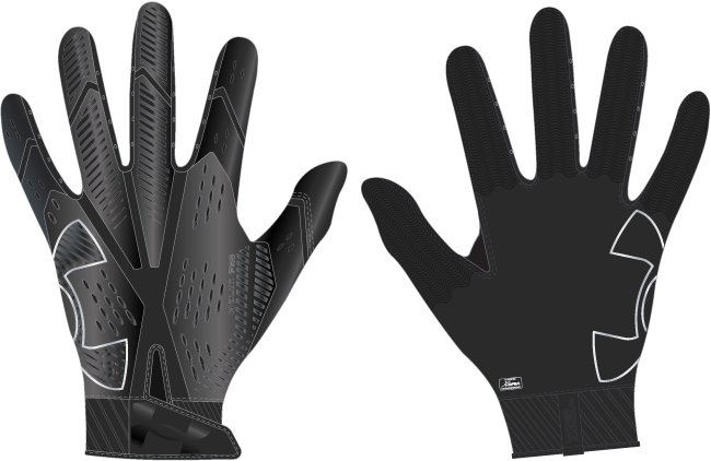 UA Blur Pro Men's Football Gloves 2
