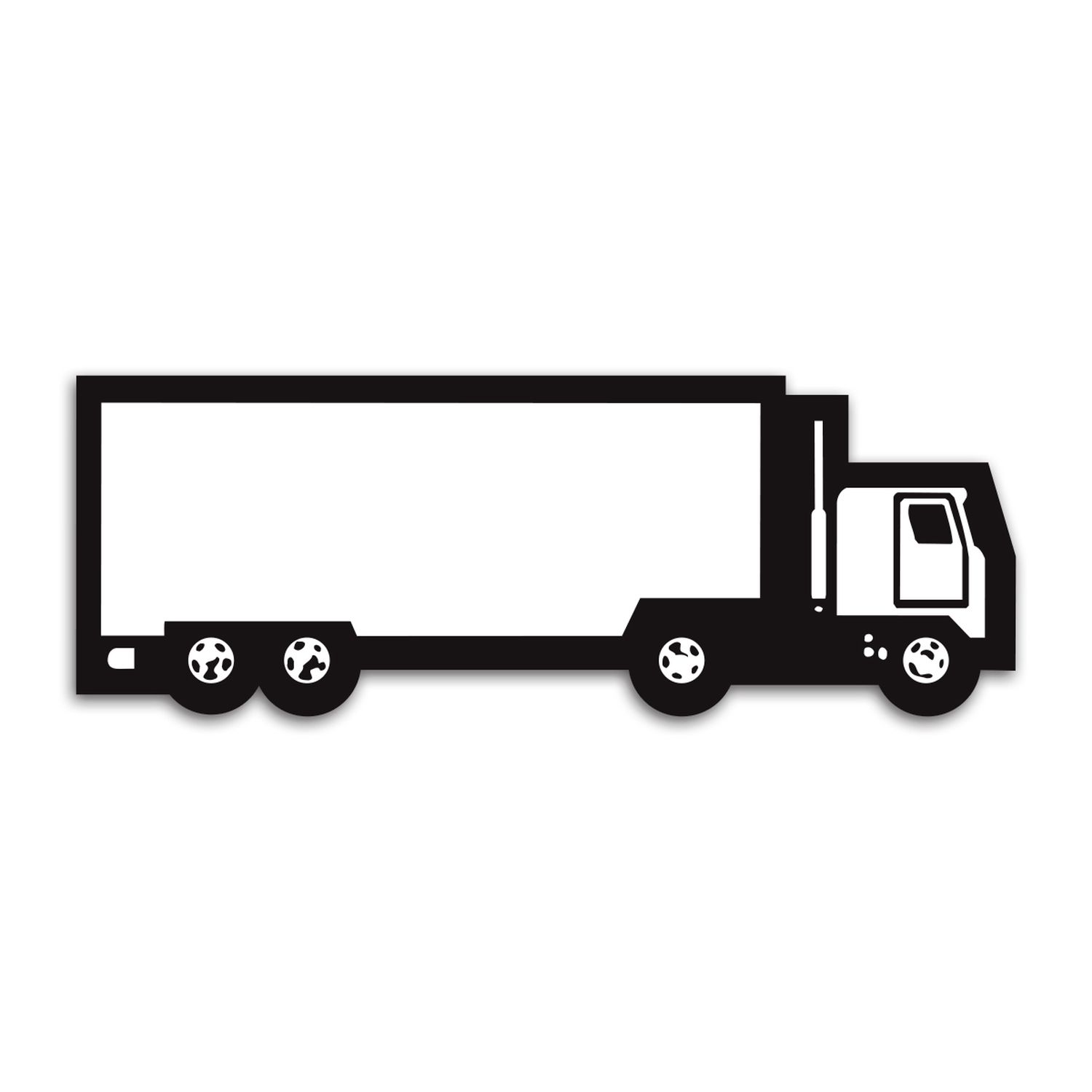 Tractor Trailer Magnet 2