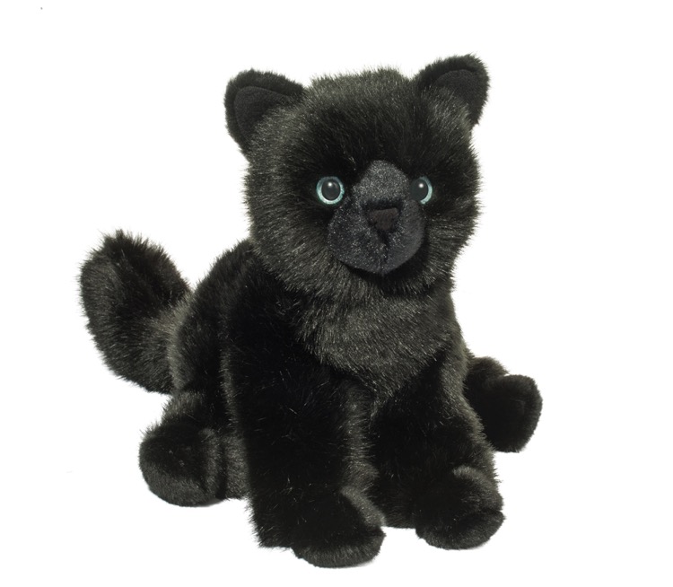 Salem Floppy Black Cat Stuffed Animal 2