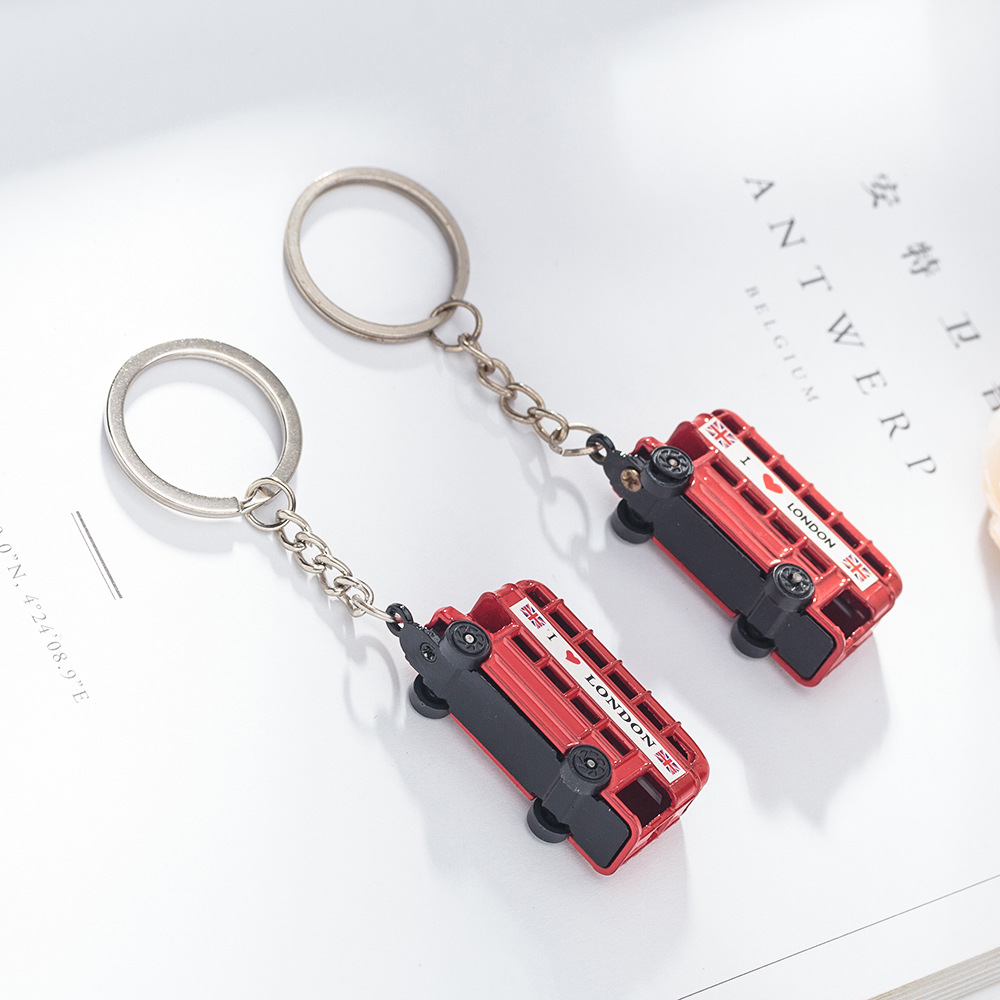 Creative British Bus Keychain 7