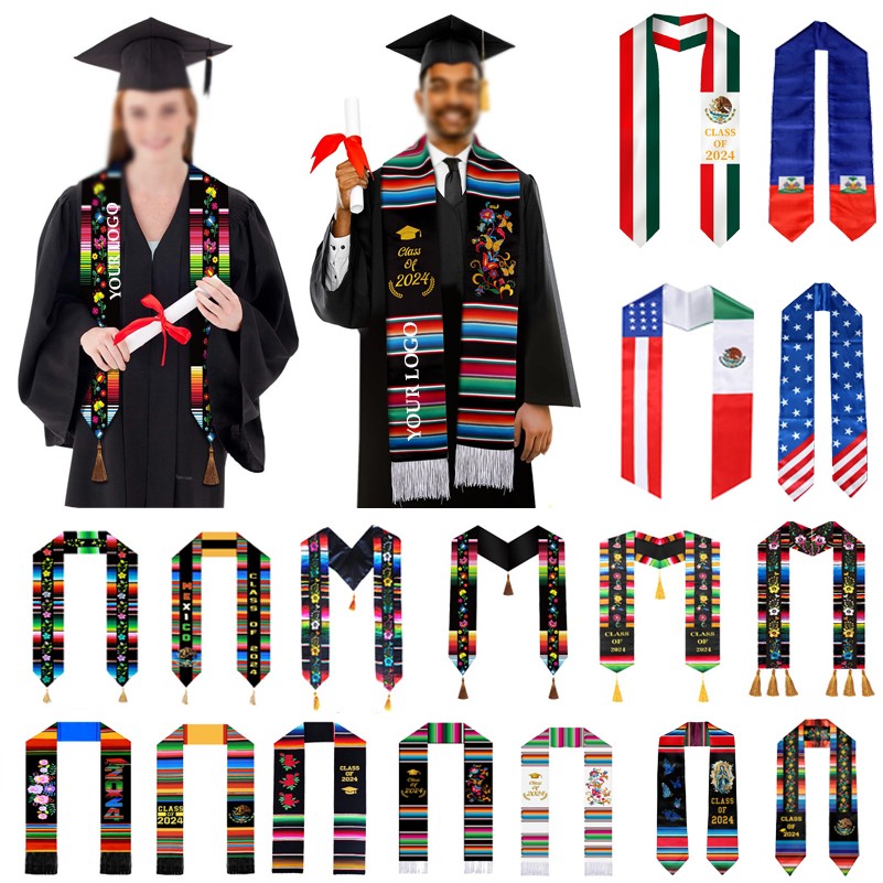 Sarape Graduation Sash 4