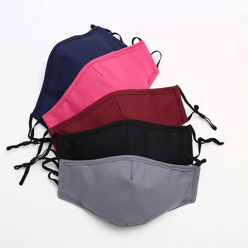 Reusable Cotton Face Mask w/ Adjustable Ear loops 1