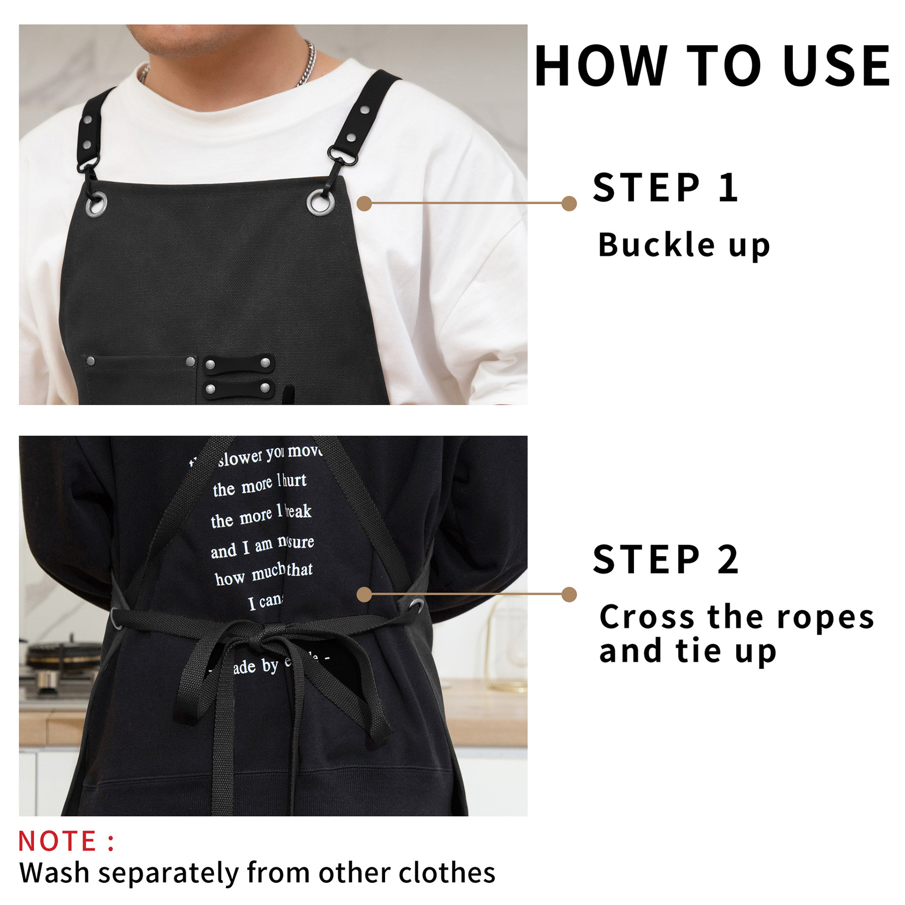 Canvas Multifunctional Pocket Carpentry Apron 9