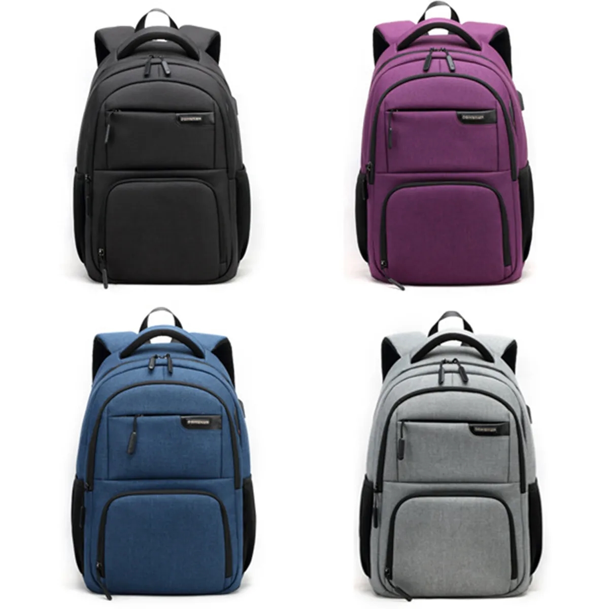 Waterproof Casual Laptop Backpack with USB Charging Port 4