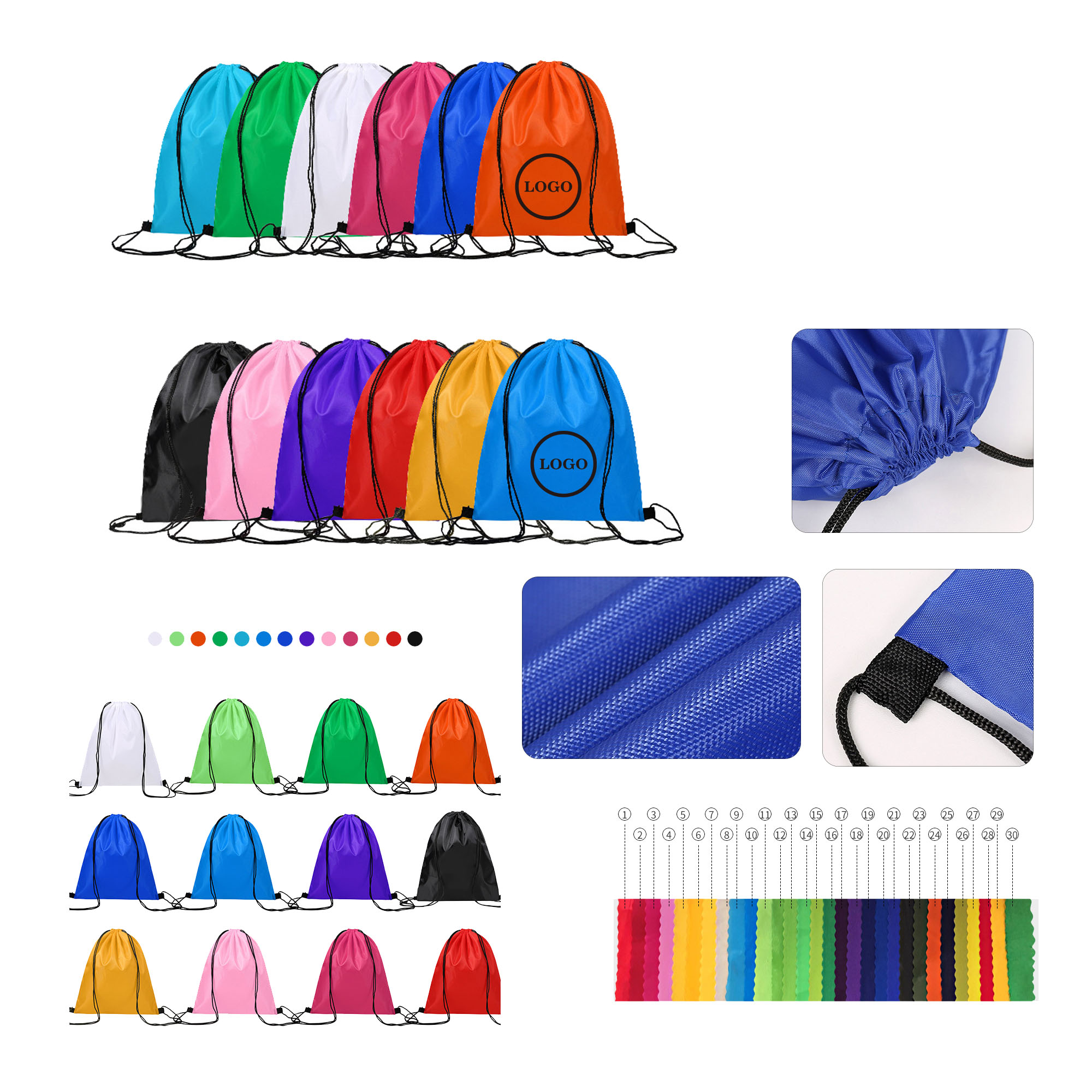 Polyester Drawstring Bag 2