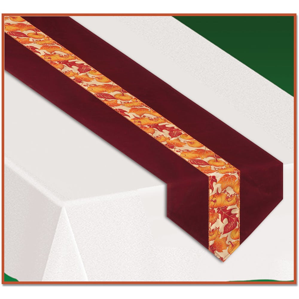 Fabric Table Runners - Autumn Leaves 12" x 6' 1