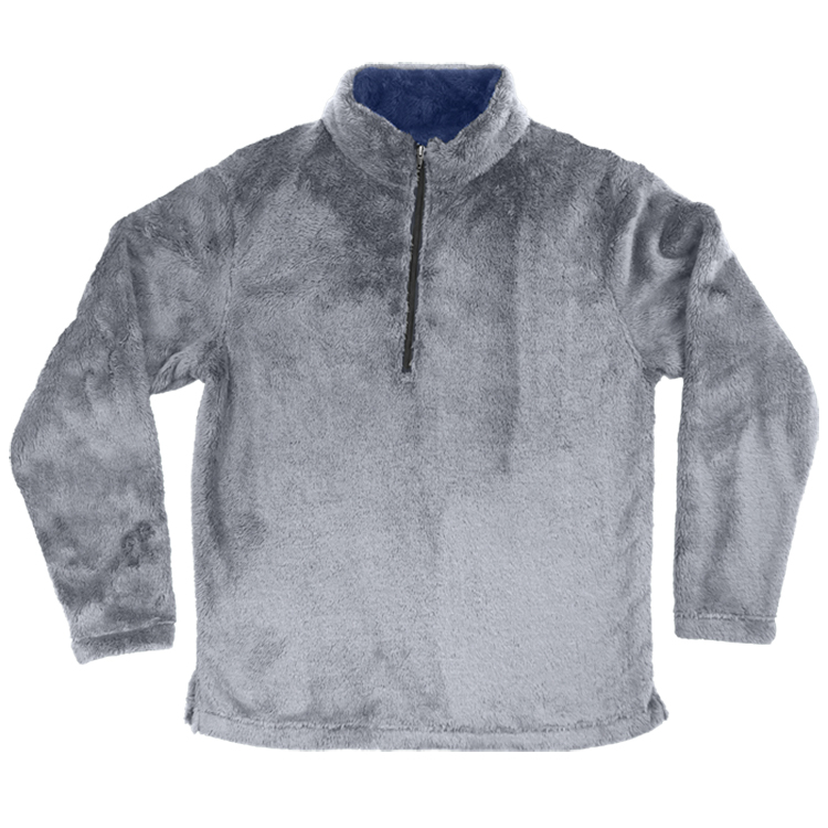 Half-Zip Deep Pile Fur Fleece Pullover, custom hoodie or sweatshirt with logo imprint 5