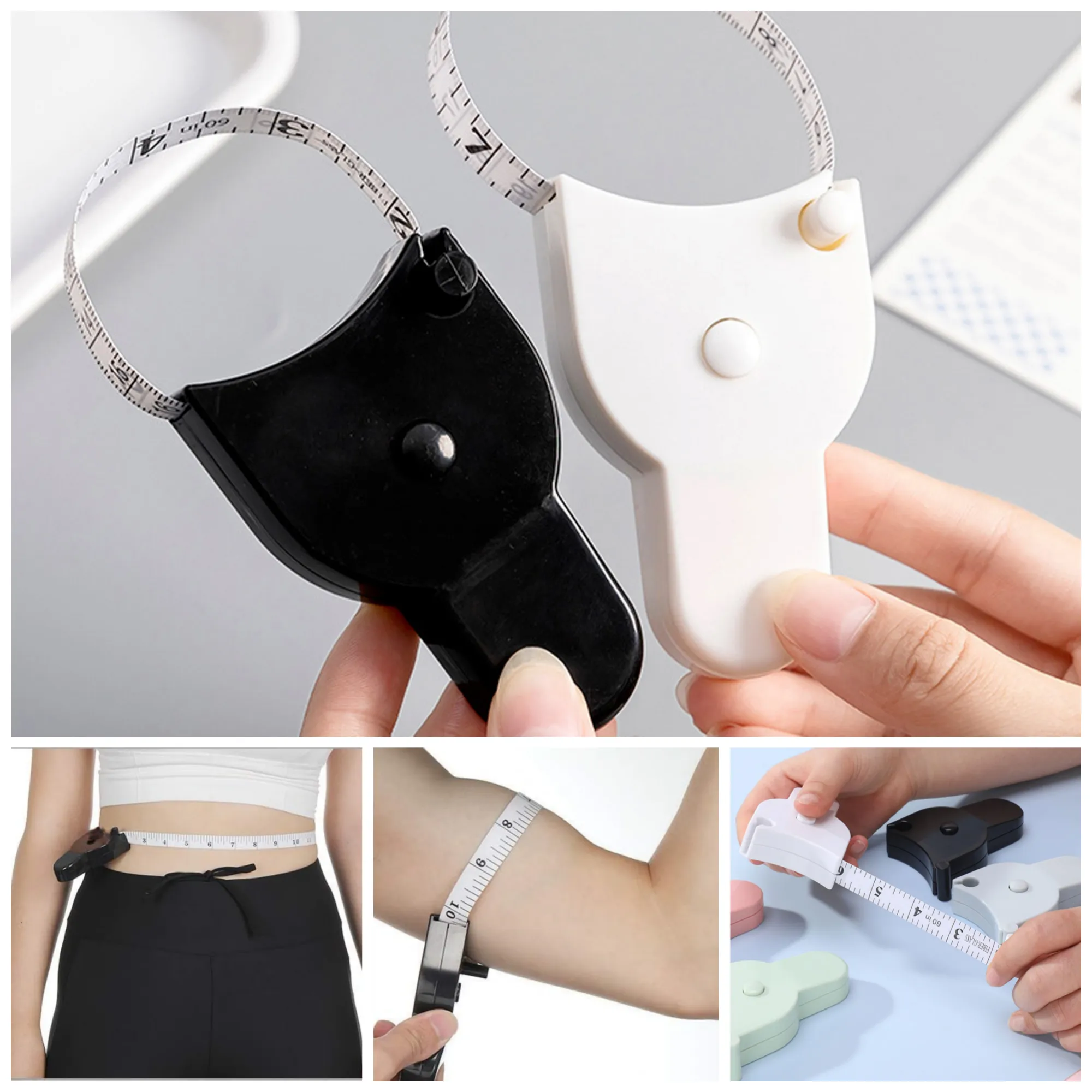 60'' Body Measuring Tape Automatic Lock And Eject Retract 8