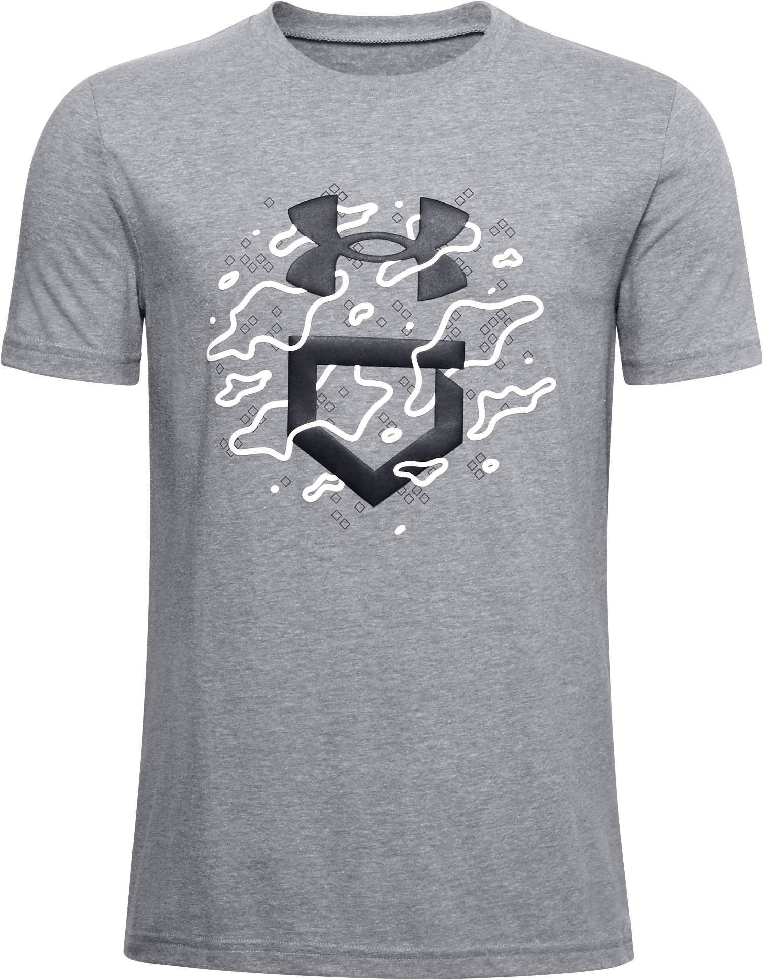 Boys' UA Camo Lockup Graphic T-Shirt  4