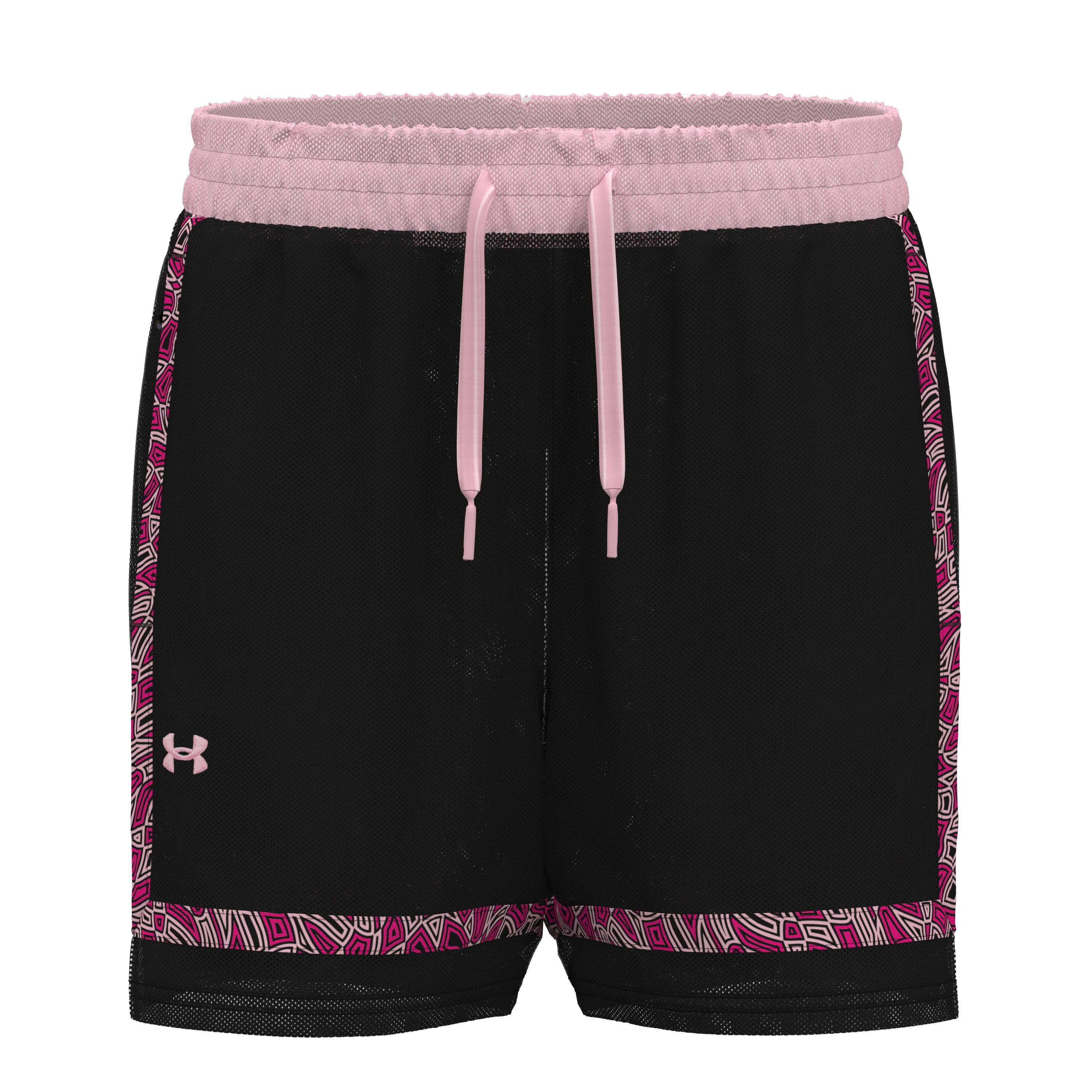 UA Zone Pro Mesh Women's 5 Shorts 3