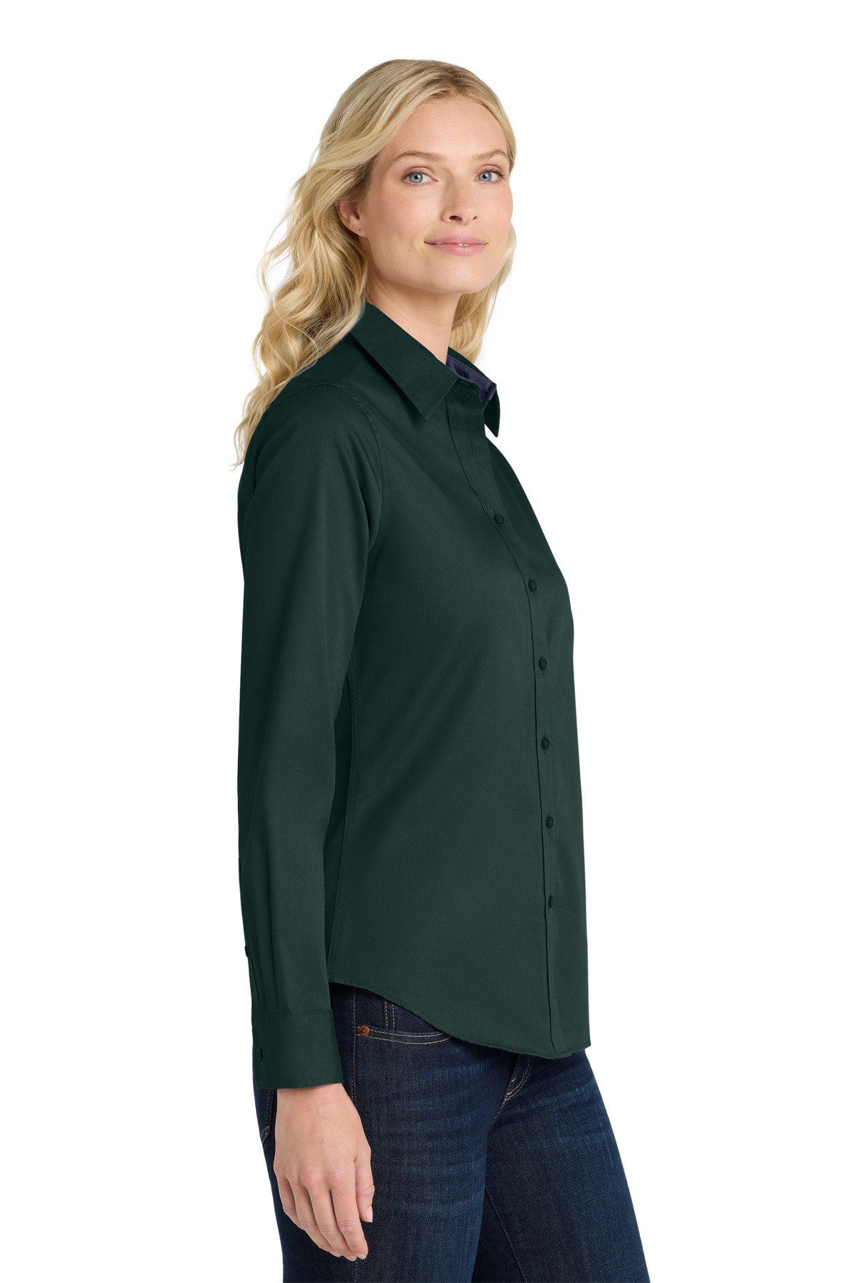 Port Authority Women's Long Sleeve Easy Care Shirt. L608 35