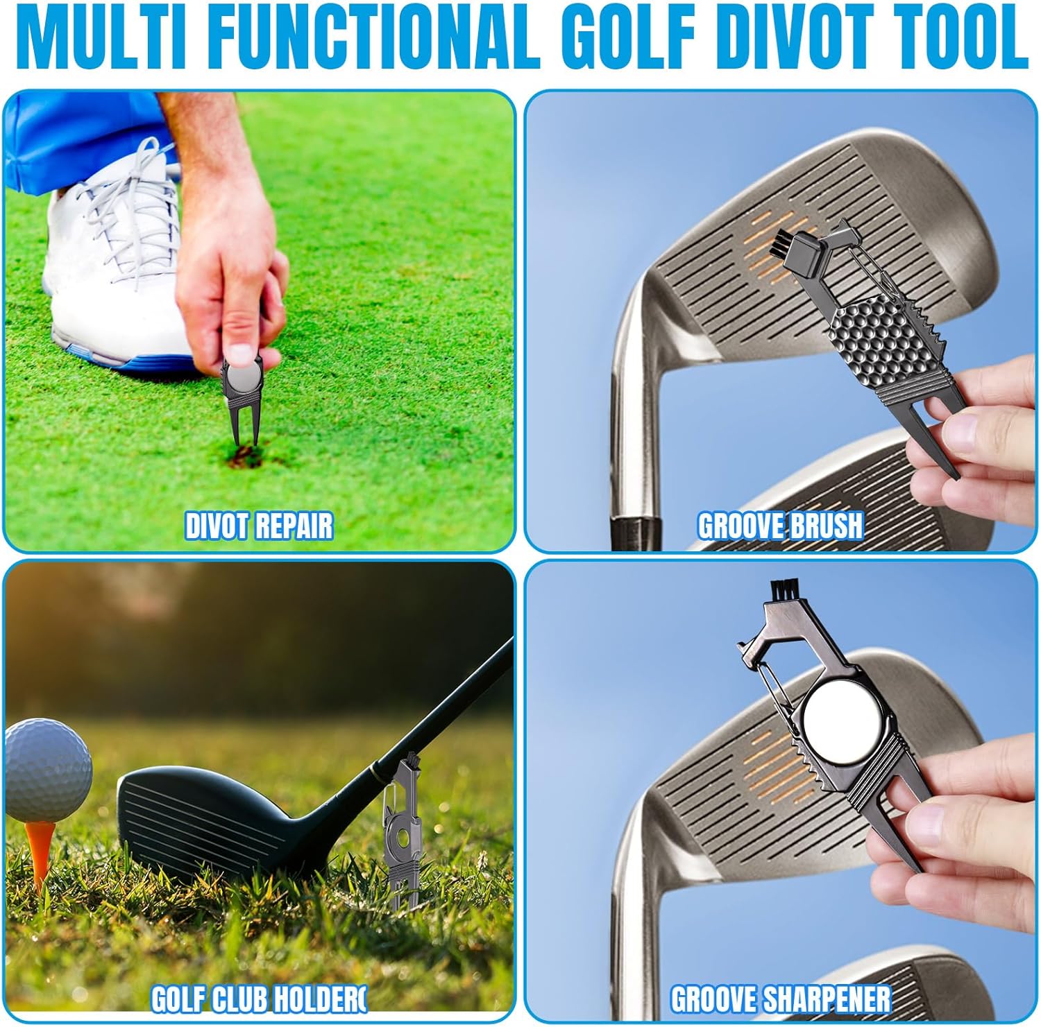 Multipurpose Golf Divot Tool 5