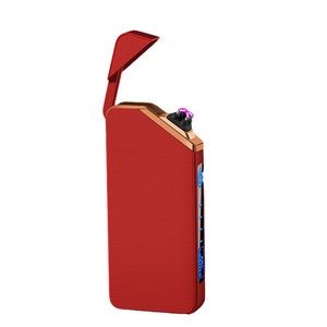 Triangle Cap Dual E Arc Lighter 18