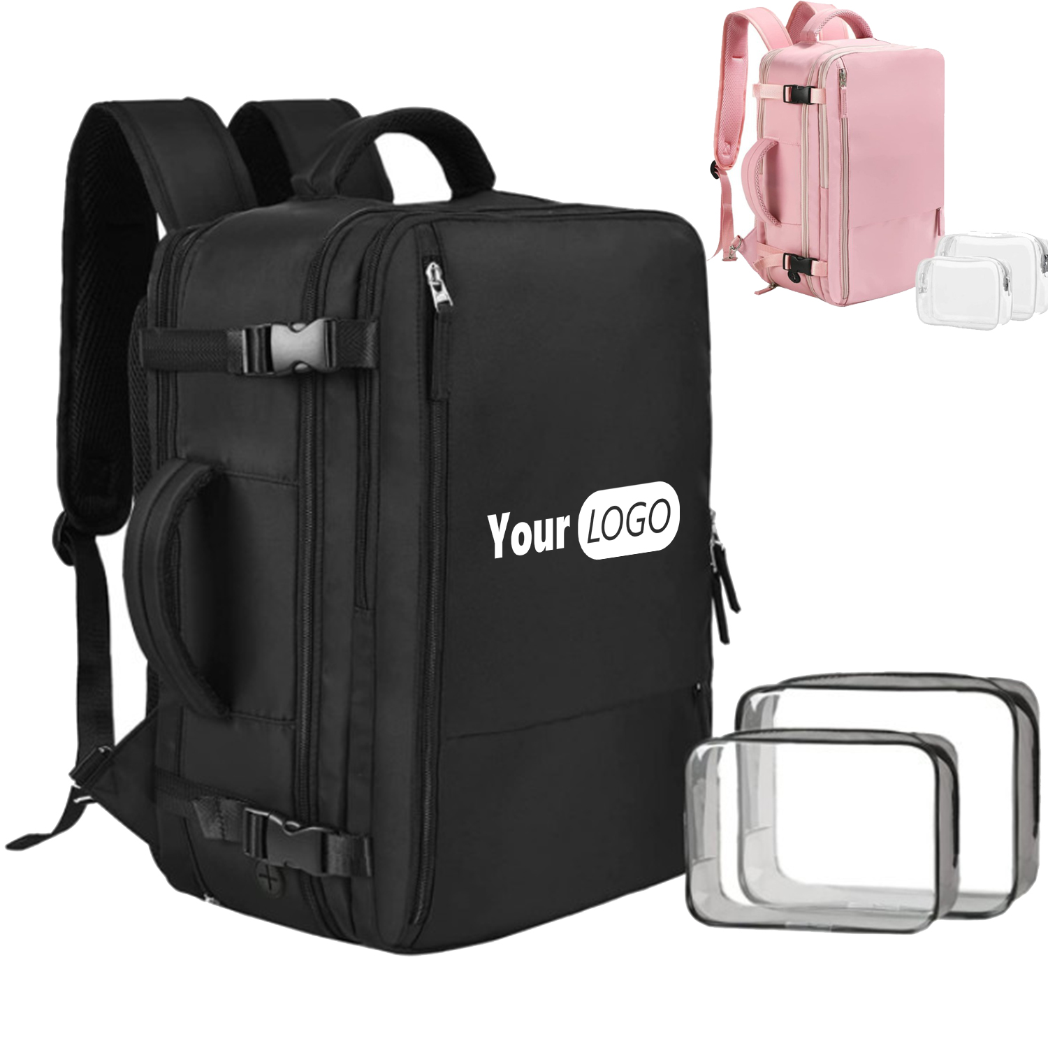 Large Travel Backpack Casual Bag for Women Flight Approved 6