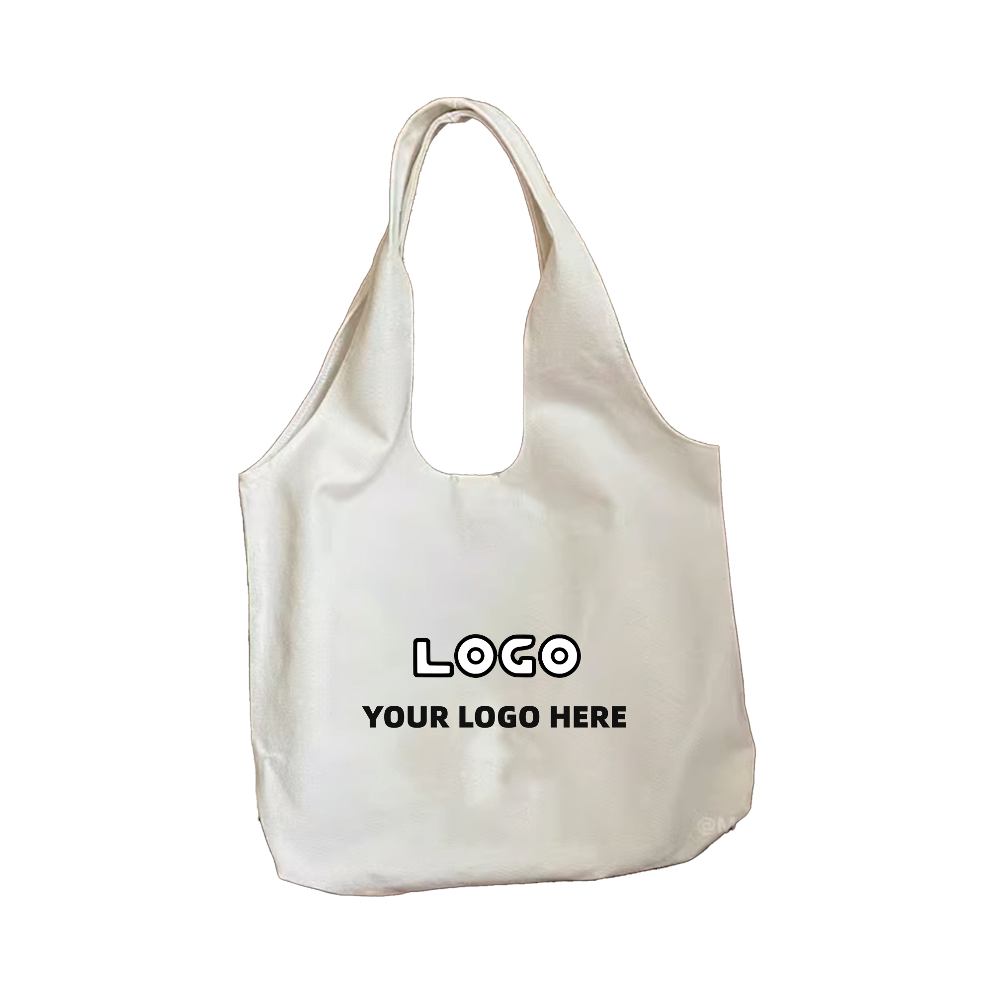 Heavy Duty Canvas Shoulder Tote, custom tote bag with logo imprint 2