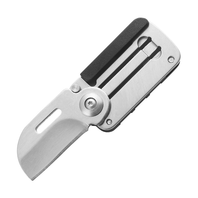 Rectangle Folding Pocket Keychain Knife 5