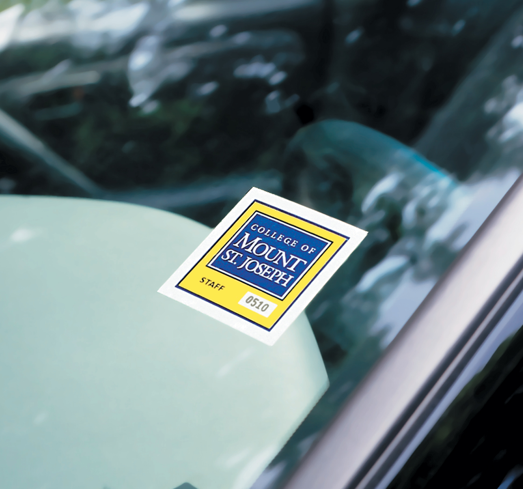 Kwik-Stik Reflective Security Window Decal (Spot Color) 2