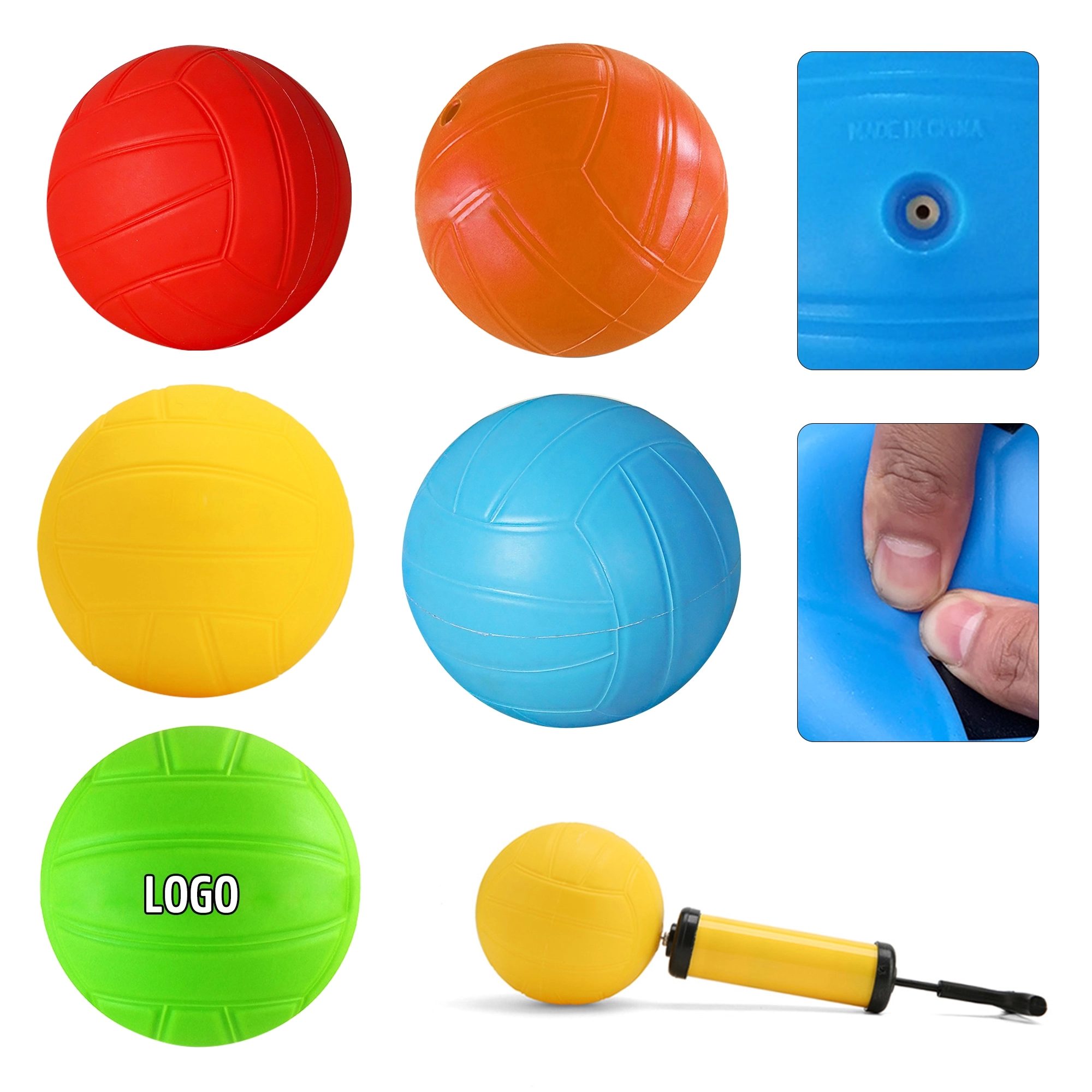 5" PVC Mini Volleyball 9