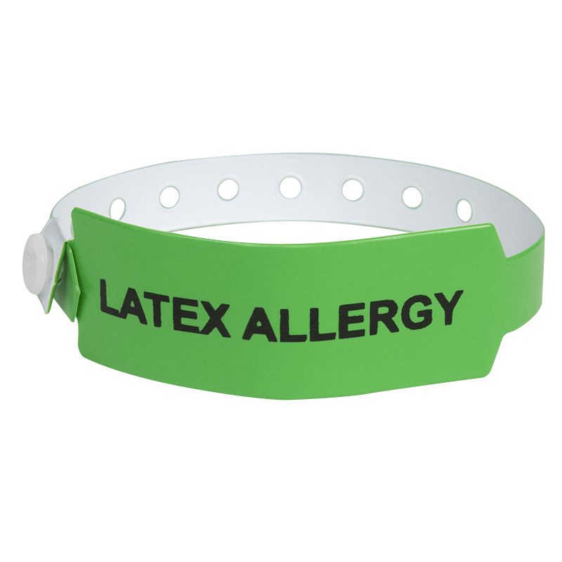 Medical Alert Wide Vinyl Wristbands 15