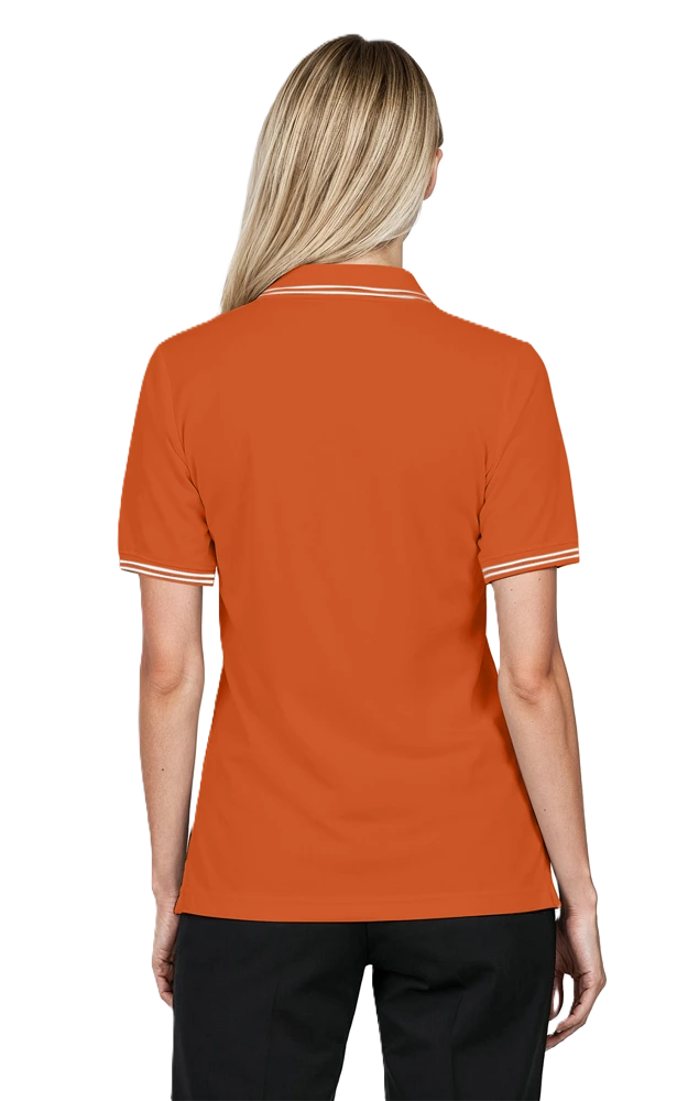 Ladies' Superblend Tipped Pique Polo 37