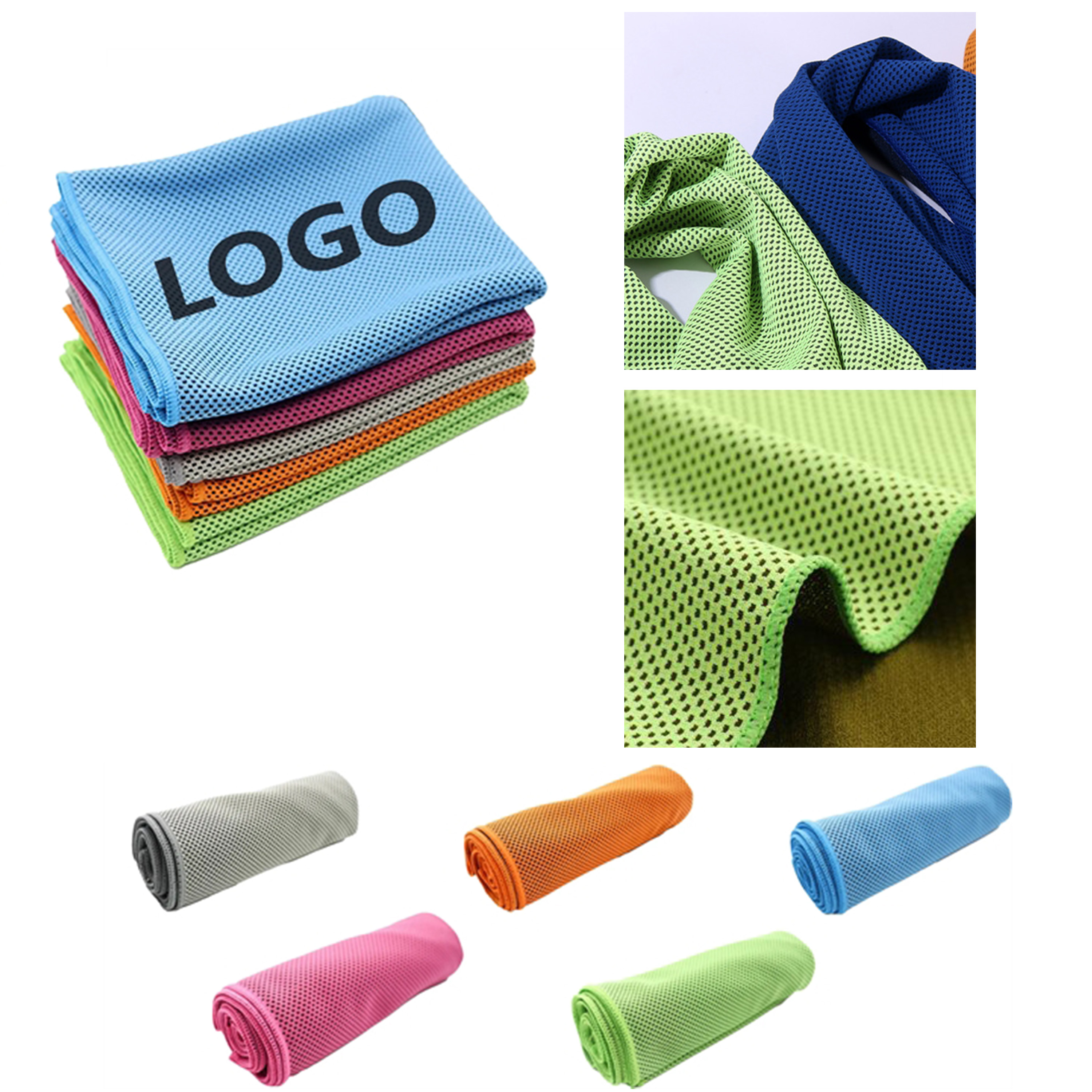 Versatile Microfiber Sport 40"x 12" Cooling Towel 1