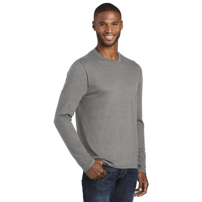 Port & Company Long Sleeve Fan Favorite Blend Tee. 47