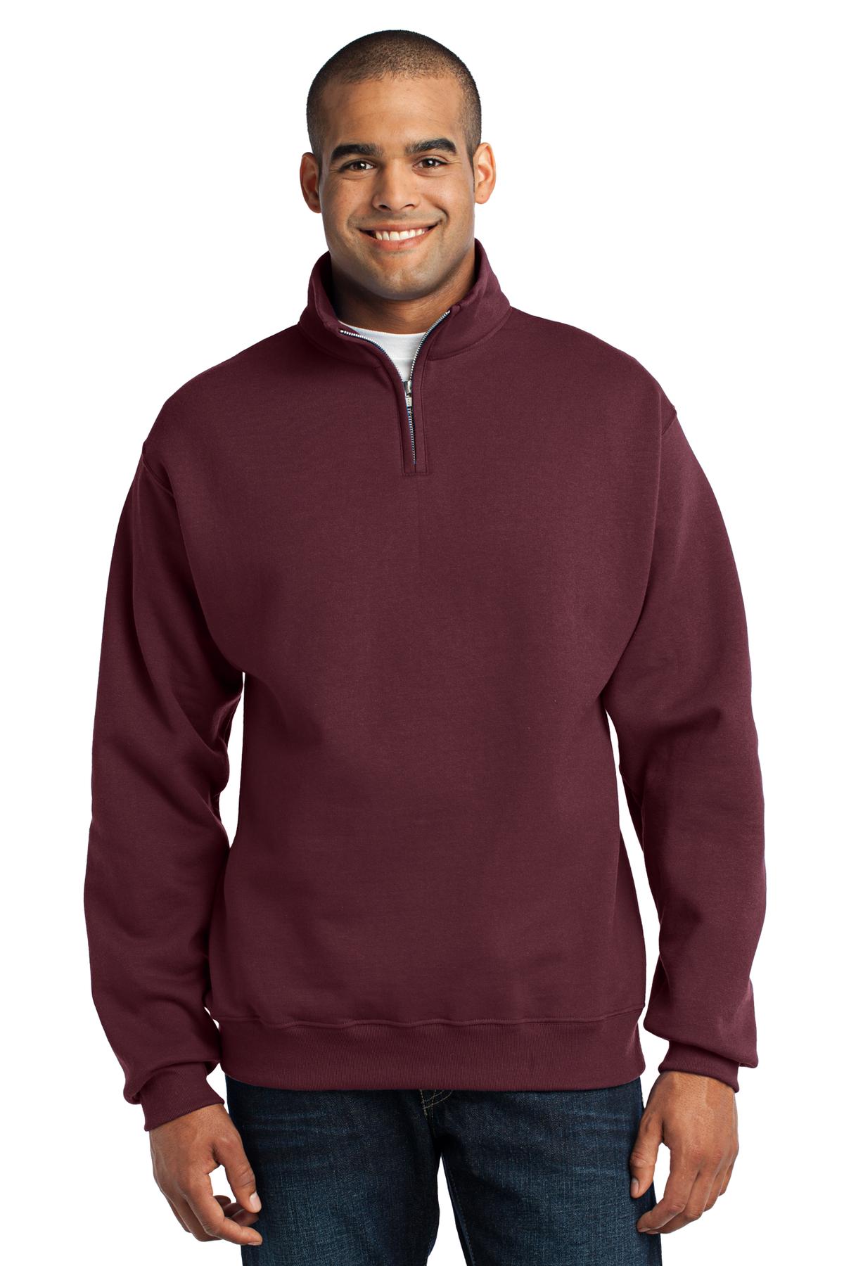 Jerzees® NuBlend 1/4-Zip Cadet Collar Sweatshirt 10