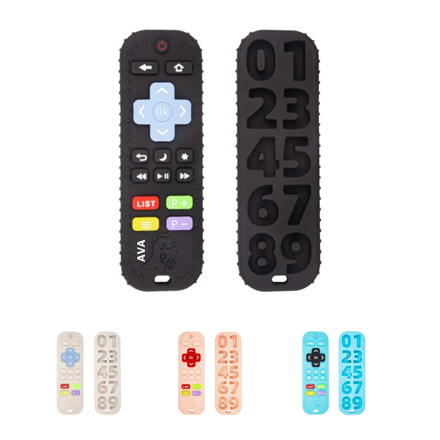 Silicone Baby Remote Control Teething Toy 2