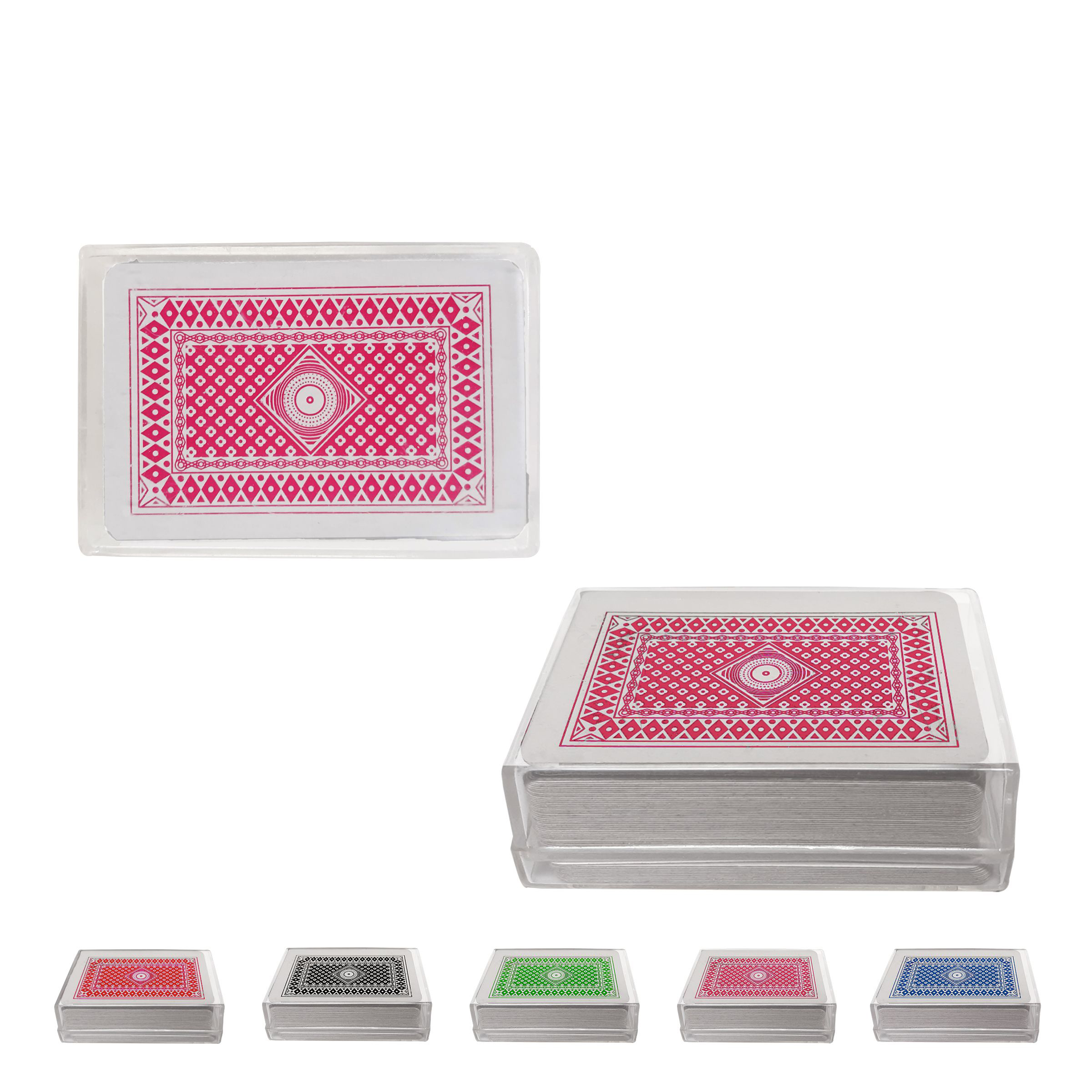 Compact Miniature Playing Card Deck 2 1/4" - Casino Puzzles Tricks 11