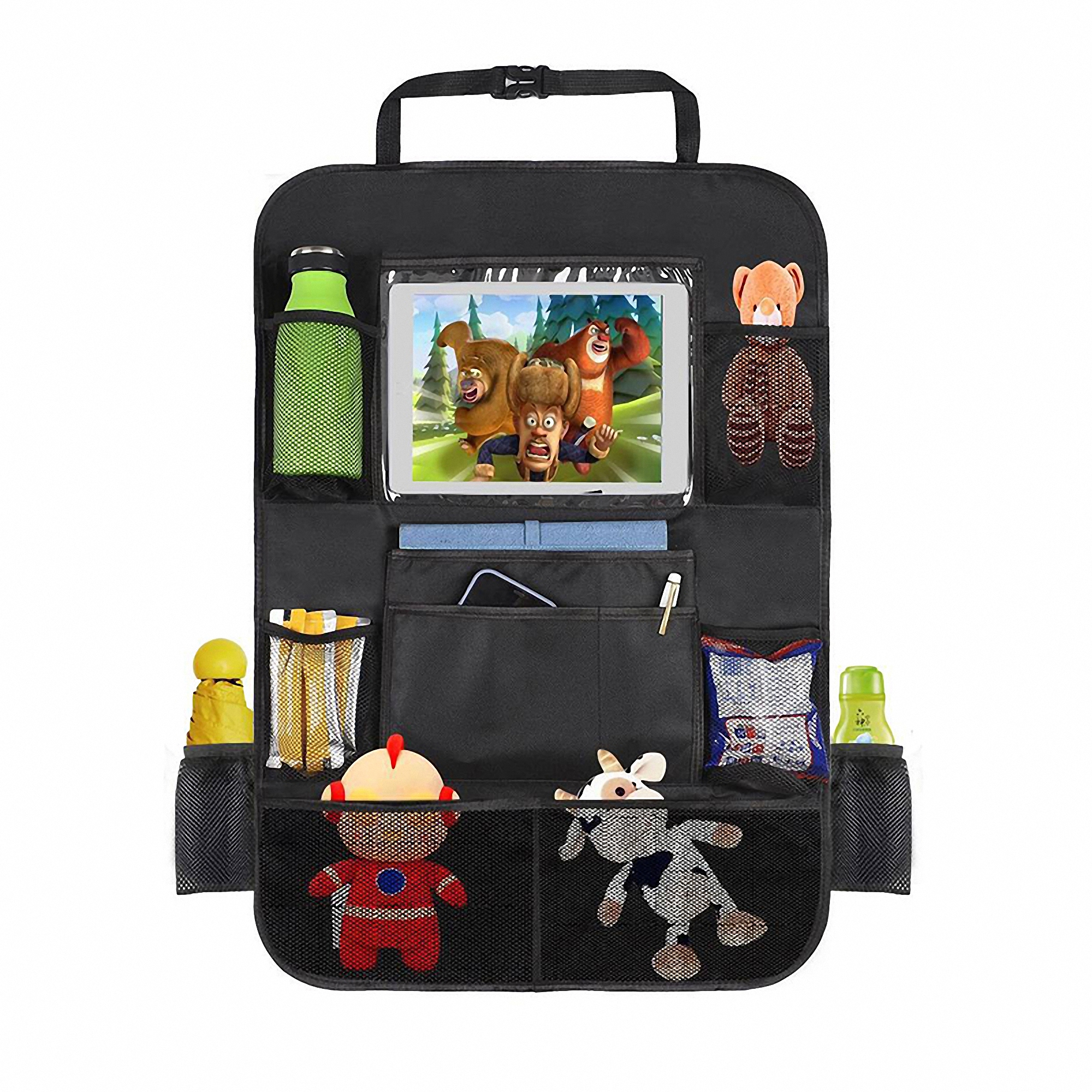 Backseat Car Organizer with Storage Pockets 2