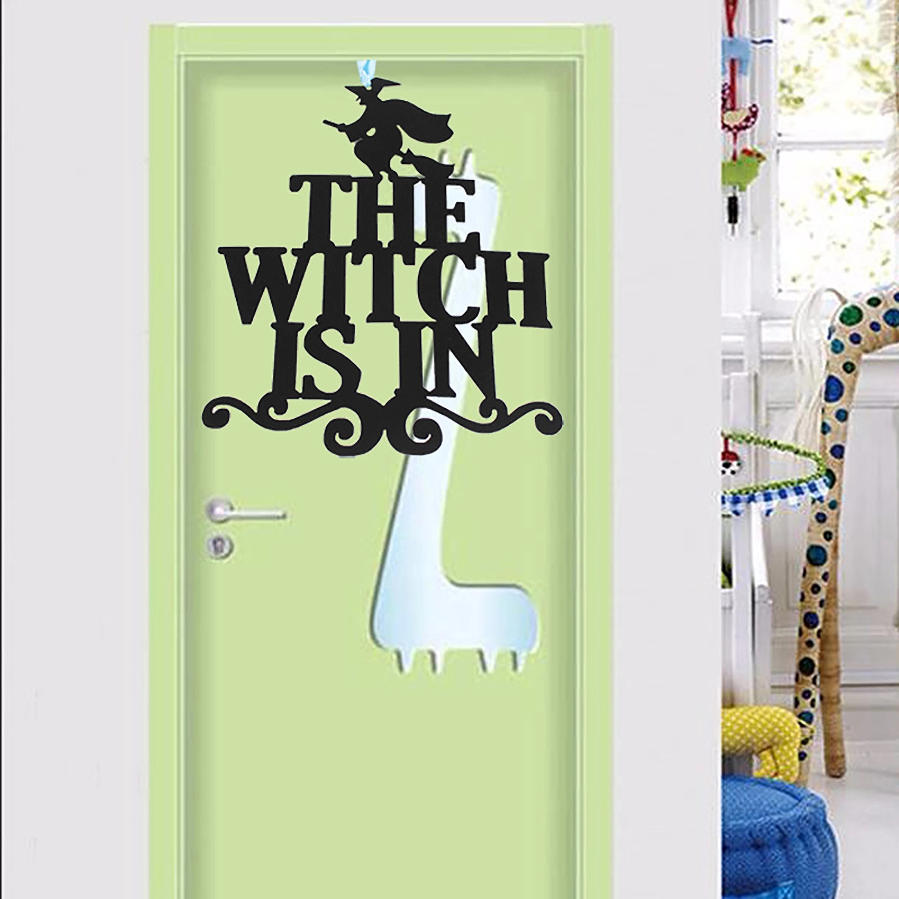 Halloween Hanging Sign Decorations Non-Woven Trick 14