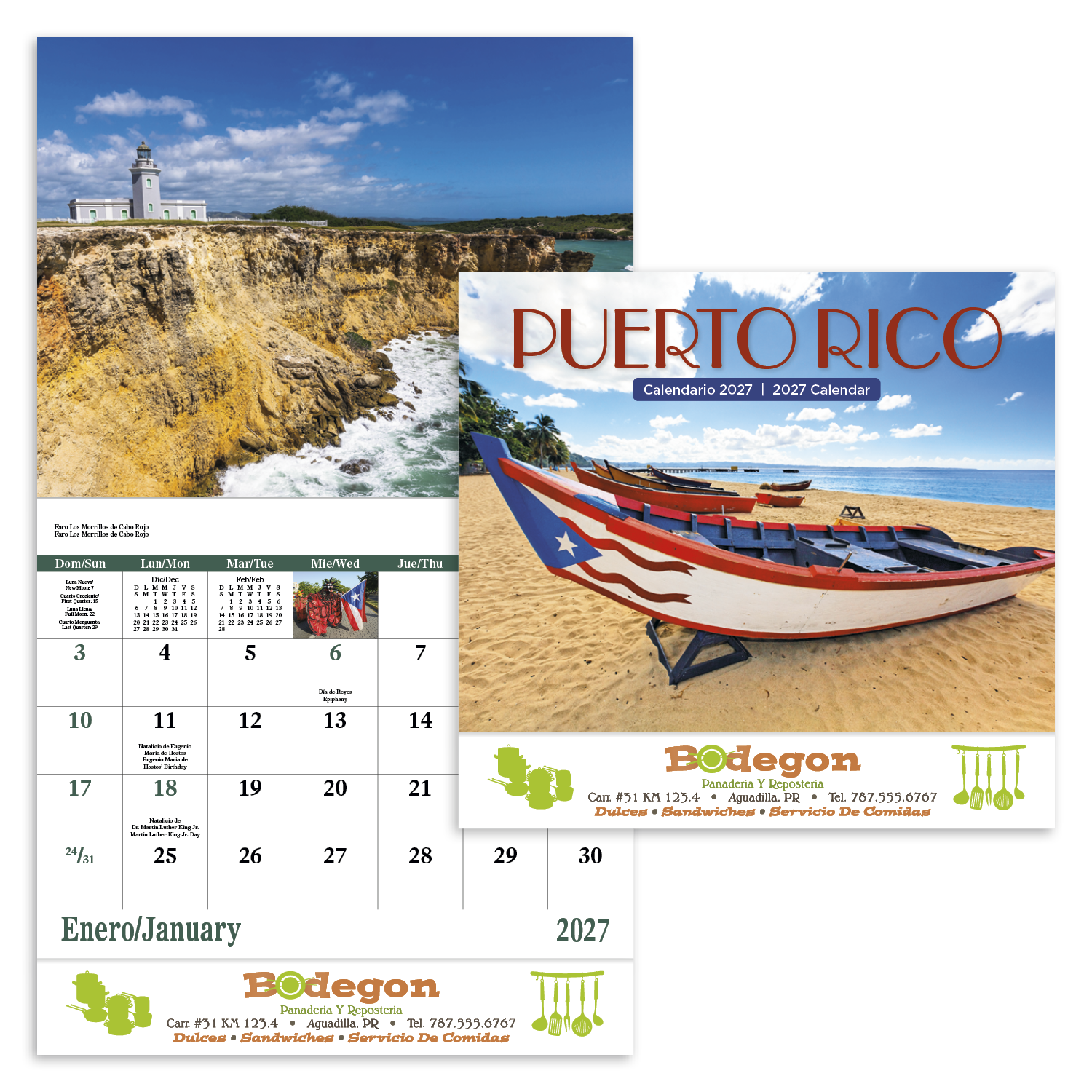 Good Value™ Puerto Rico - Stapled Calendar 26