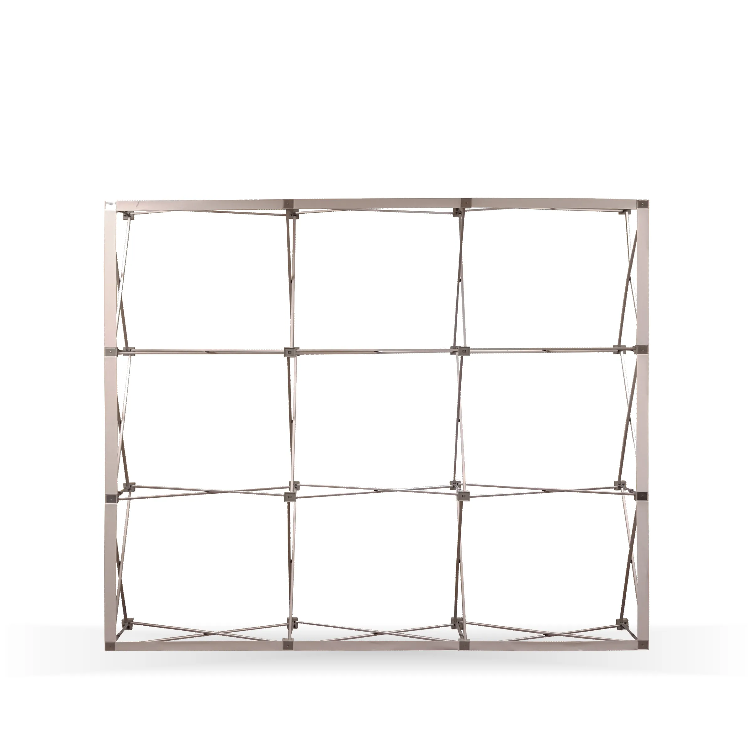 10'x8' Straight Pop Up Fabric Foldable Display Wall w Endcap 6