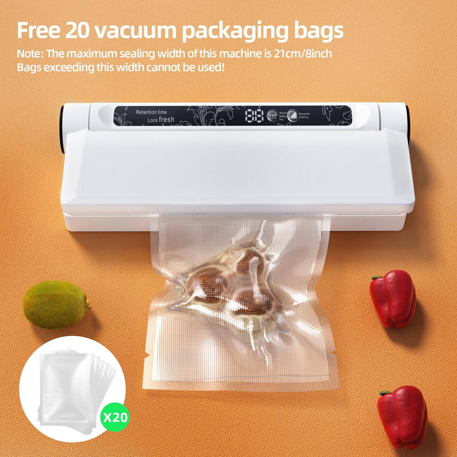 Compact Dry Wet Vacuum Sealer-Home & Commercial Use 5