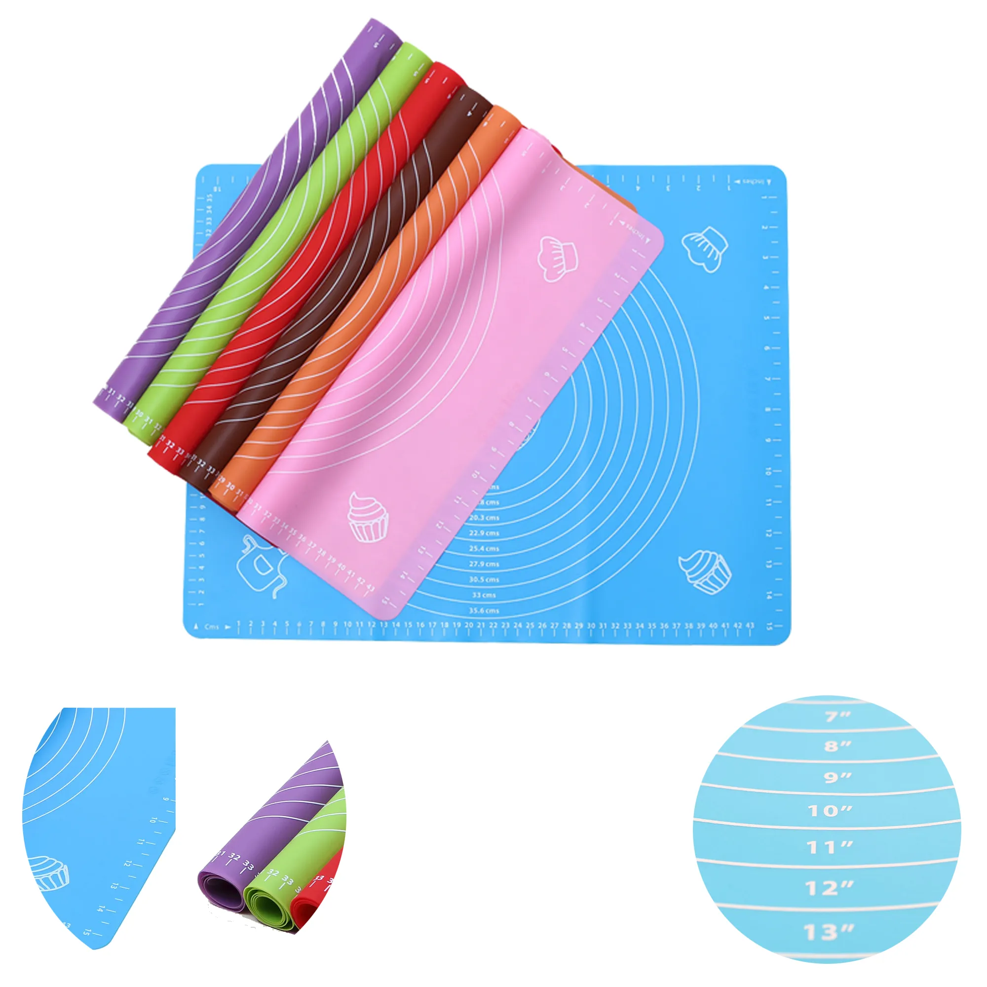 Custom Non-Slip Silicone Baking Mat 4