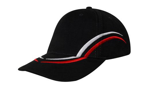 Brushed Heavy Cotton with Curved Embroidery on Crown and Peak 2