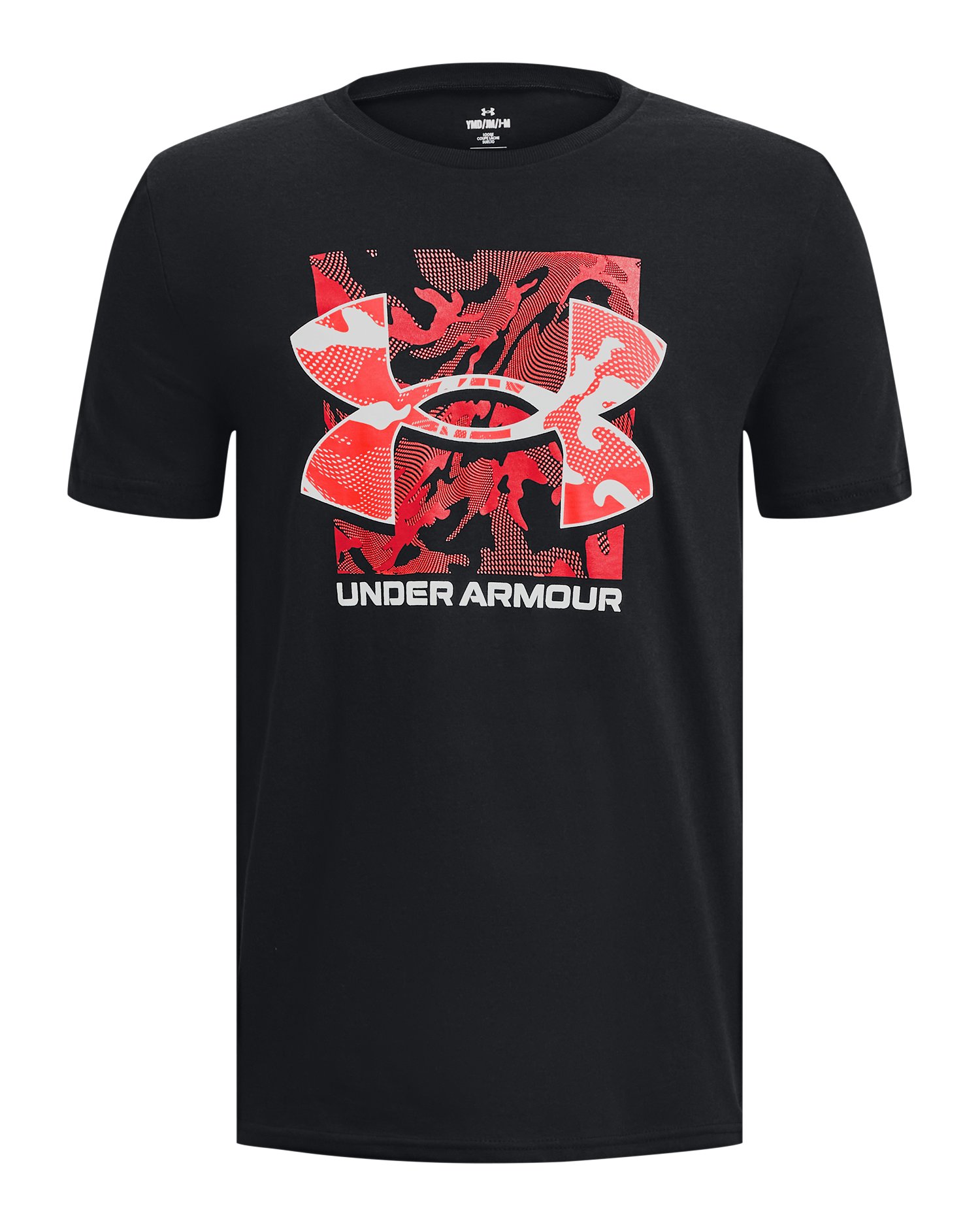 UA Box Logo Camo Boys' Short Sleeve T-Shirt 13