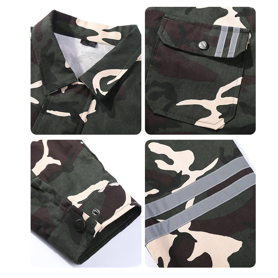 Air-conditioned Jacket With Reflective Belt 4